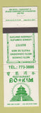 Matchbook Cover - Restaurant Bo Kim Chinese St Hyacinthe QC