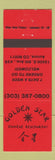 Matchbook Cover - Golden Star Chinese Restaurant Aurora Colorado