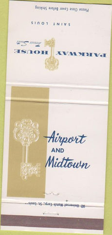 Matchbook Cover - Parkway House St Louis MO 30 Strike