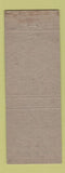 Matchbook Cover - Houston Hall University of PA Pennsylvania Philadelphia