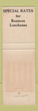 Matchbook Cover - Wing Hong Chinese Restaurant Southfield MI