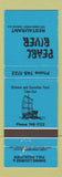 Matchbook Cover - Pearl River Chinese Restaurant Duncan BC