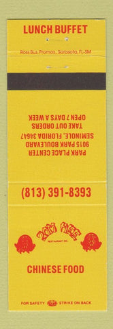 Matchbook Cover - Tom Hee Chinese Restaurant Seminole FL