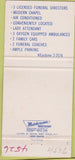 Matchbook Cover - Palmer Funeral Home Lebanon MO 30 Strike