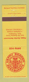 Matchbook Cover - Happy Garden Chinese Restaurant Kent WA