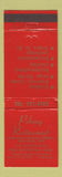 Matchbook Cover - Peking Restaurant Chinese West Springfield MA WEAR