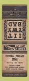 Matchbook Cover - Terminal Package Store Liquor Fot Worth TX WEAR