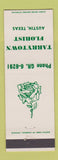 Matchbook Cover - Tarrytown Florist Flowers Austin TX