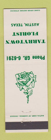 Matchbook Cover - Tarrytown Florist Flowers Austin TX