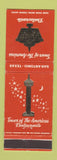 Matchbook Cover - Tower of the Americas Restaurant San Antonio TX