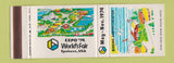 Matchbook Cover - Expo 1974 Spokane WA Falls Boeing Amphitheater