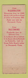 Matchbook Cover - Normandy Farm Rockville MD