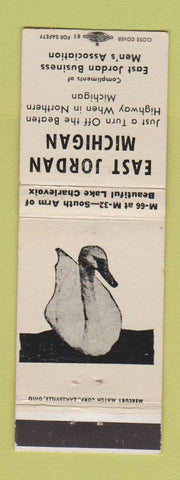 Matchbook Cover - East Jordan MI Business Men's Association WEAR