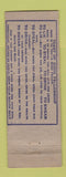 Matchbook Cover - The Cabin Restaurant Willowick OH WEAR