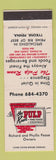 Matchbook Cover - Pulp Restaurant Tyrone PA