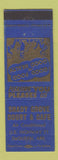 Matchbook Cover - Shady Grove Court Cafe DeQueen AR