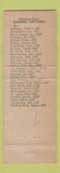 Matchbook Cover - Shady Grove Court Cafe DeQueen AR