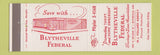 Matchbook Cover - Blytheville Federal Savings and Loan AR