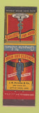 Matchbook Cover - High Art Men's Clothes JB Strauss Little Neck AR