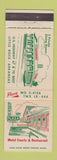 Matchbook Cover - Alamo Plaza Courts Motel Little Rock AR