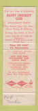Matchbook Cover - Alamo Plaza Courts Motel Little Rock AR
