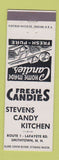 Matchbook Cover - Stevens Candy Kitchen Smithtown NH