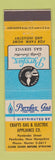 Matchbook Cover - Pyrofax Gas Crafts Electric Appliance Pembroke NH