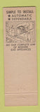 Matchbook Cover - Pyrofax Gas Crafts Electric Appliance Pembroke NH