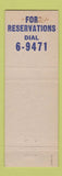 Matchbook Cover - Espenschied's Restaurant Dover OH WEAR