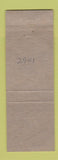 Matchbook Cover - Francis Tilman Tea Powhatan Court House VA Perkins Americana