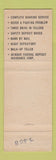 Matchbook Cover - Inter City National Bank Bradenton FL