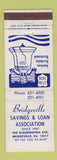 Matchbook Cover - Bridgeville Savings Loan PA 1976 WEAR