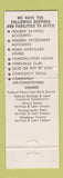 Matchbook Cover - Bridgeville Savings Loan PA 1976 WEAR