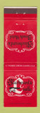 Matchbook Cover - Bluebeard's Castle Hotel St Thomas US Virgin Islands