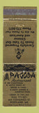 Matchbook Cover - Pagoda Chinese Restaurant Portland ME WEAR