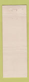 Matchbook Cover - Oriental Cafe Mount Vernon WA WORN