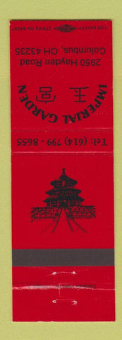 Matchbook Cover - Imperial Garden Chinese Restaurant Columbus OH