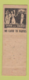 Matchbook Cover - Torri's Tavern Chinese Mount Vernon NY
