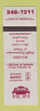 Matchbook Cover - Restaurant Buffet Le Mandarin Chinese St Jean d'Iberville QC
