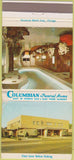 Matchbook Cover - Columbian Funeral Home Oak Park IL 30 Strike