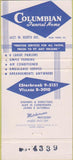 Matchbook Cover - Columbian Funeral Home Oak Park IL 30 Strike