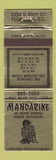 Matchbook Cover - Mandarin Chinese Restaurant Florence SC