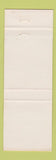 Matchbook Cover - Seaway Restaurant Chinese Prescott ON