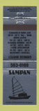 Matchbook Cover - Sampan Chinese Buffet Wethersfield CT