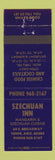 Matchbook Cover - Szechuan Inn Chinese Tempe AZ