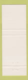 Matchbook Cover - Seafood Restaurant Japanese Calgary AB