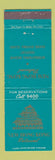 Matchbook Cover - New Hong Kong Chinese Restaurant Freeport Bahamas