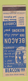 Matchbook Cover - Beacon Inn Hotel Cafe Cardiff CA WEAR