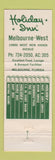 Matchbook Cover - Holiday Inn Christmas Melbourne FL