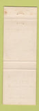 Matchbook Cover - Bay View Hotel  Bodega Bay CA